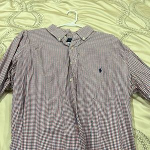 Large tall Ralph Lauren button down